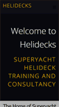 Mobile Screenshot of helidecks.co.uk