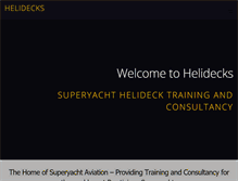 Tablet Screenshot of helidecks.co.uk